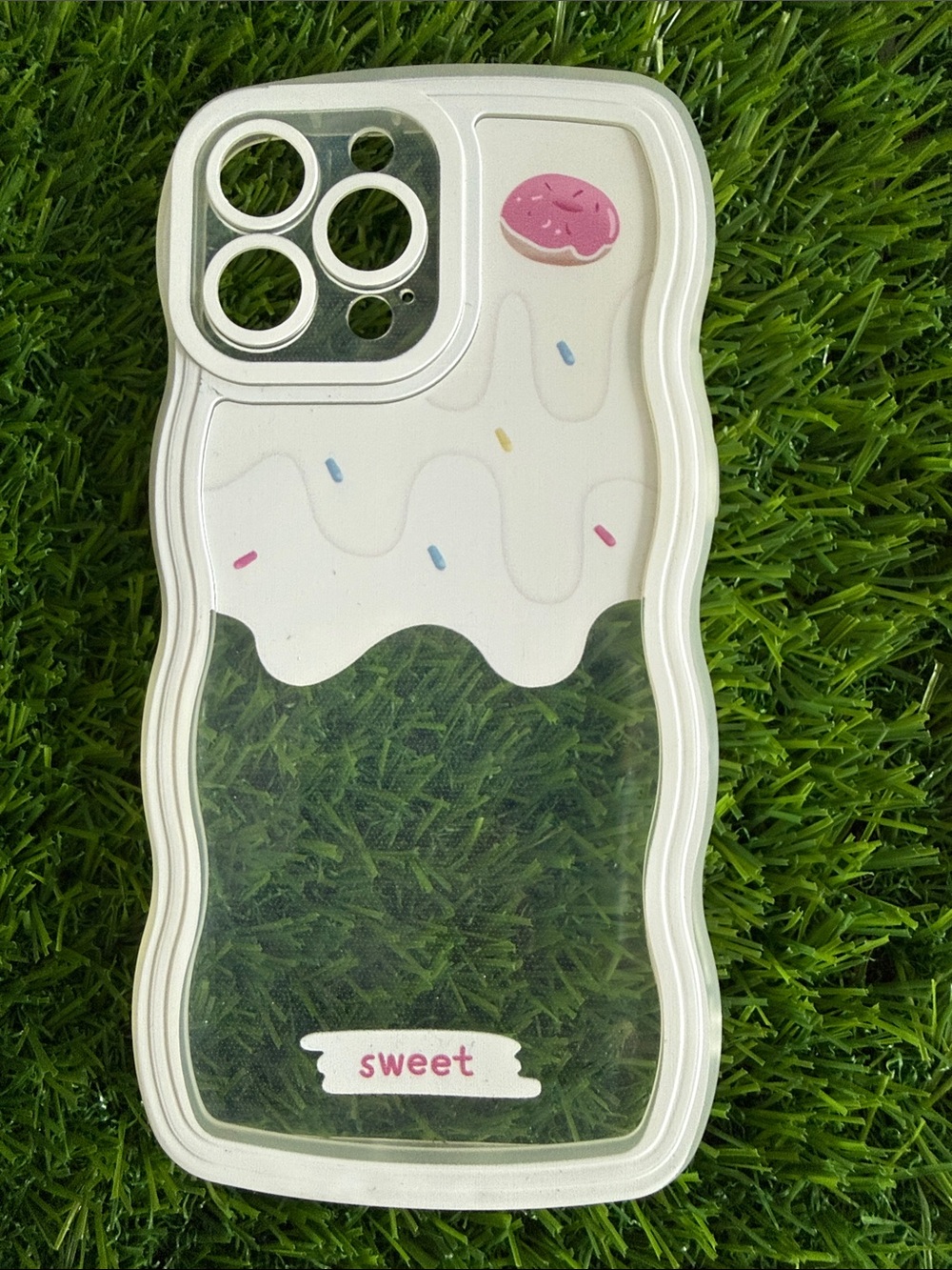 White 'Sweet' Ice Cream Design iPhone 13 Pro Max Case